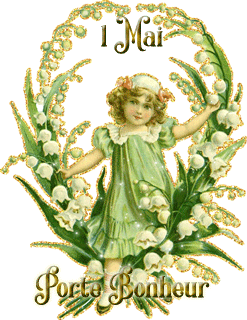 Gif animé 1 mai porte bonheur