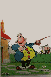 Gif de dessin animé Achille Talon