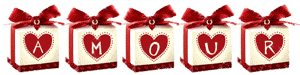 Gif animé amour cadeaux