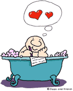 Gif animé lettre d'amour