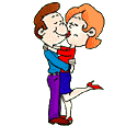 Gif animé amour serré