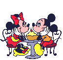 Gif animé amour Mickey