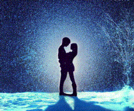 Gif animé amour nuit