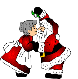 gif amour pere noel