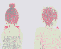 Gif animé amour pastel