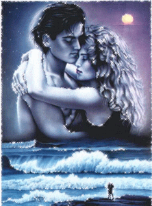 Gif animé amour mer