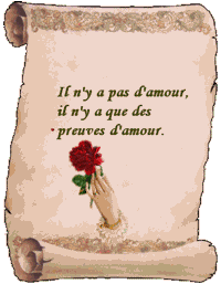 Gif animé preuve d'amour