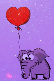 Gif animé live elephants