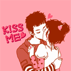 Gif animé kiss me