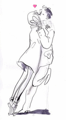 Gif animé amour passionné