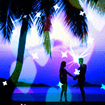 Gif animé amour paradis