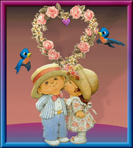 Gif animé amour ourson