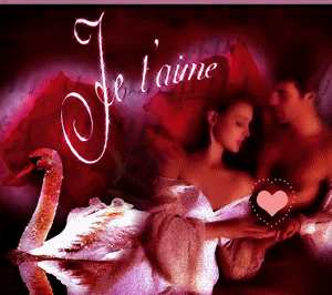 Gif animé je t'aime romantique