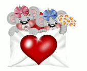 Gif animé amour coeur