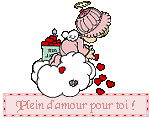 Gif animé plein d'amour pour toi