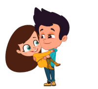 Gif animé amour tourne