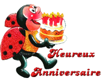 GIF animés joyeux anniversaire
