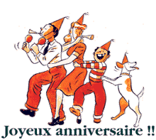 Gifs bon anniversaire