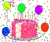 GIF animés joyeux anniversaire