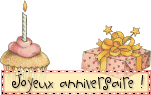 gif joyeux anniversaire cadeau gateau