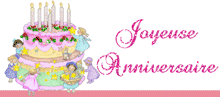 Gifs bon anniversaire