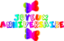 GIF animés joyeux anniversaire