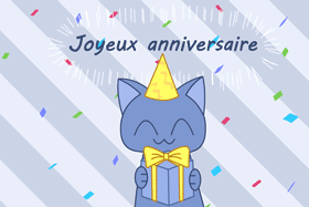 Gifs bon anniversaire
