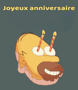 Gifs bon anniversaire