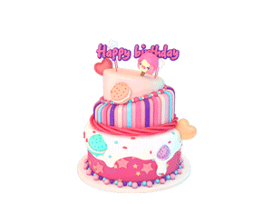 GIF animés joyeux anniversaire