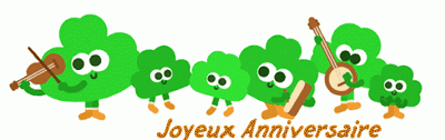 Gifs bon anniversaire