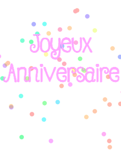 Gifs bon anniversaire
