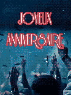 GIF animés joyeux anniversaire