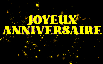 Gifs bon anniversaire