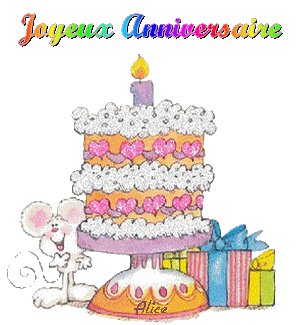 Gifs bon anniversaire