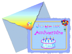 GIF animés joyeux anniversaire