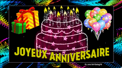Gifs bon anniversaire