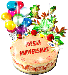 Gifs bon anniversaire