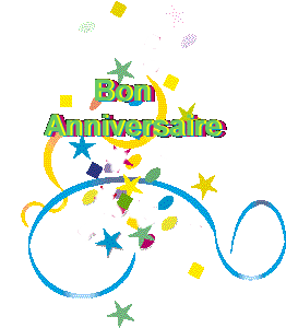Gifs bon anniversaire