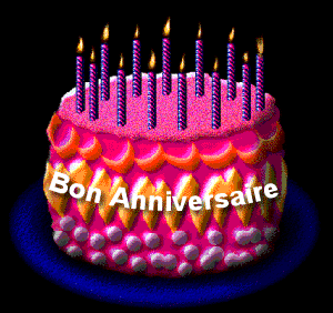 Gifs bon anniversaire