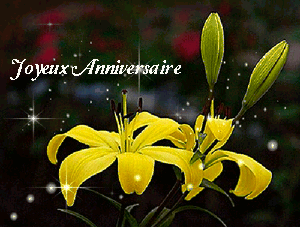 GIF animés joyeux anniversaire