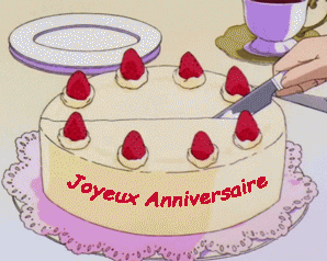 GIF animés joyeux anniversaire
