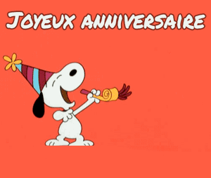 GIF animés joyeux anniversaire