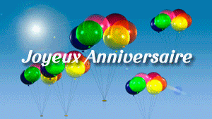 GIF animés joyeux anniversaire
