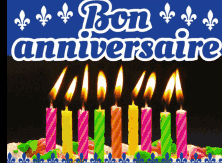 Gifs bon anniversaire