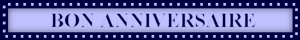 bon anniversaire