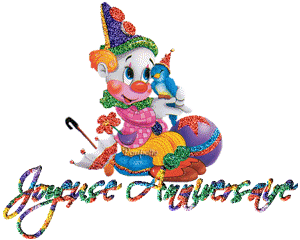 gif anniversaire clown