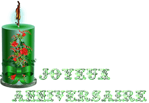 gif joyeux anniversaire bougie