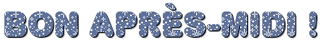 Gif animé bon après-midi brillant