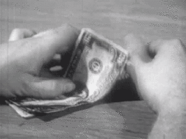 Gif animé 50 dollars