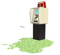 Gif animé monnaie argent